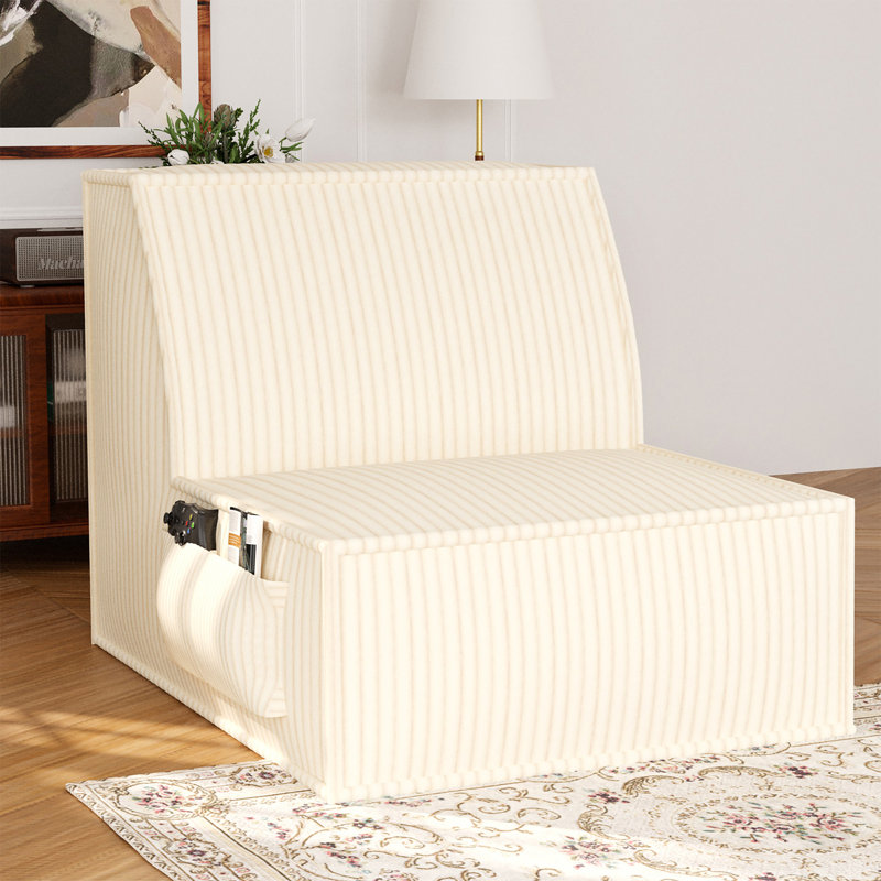Upholstered Accent Chairs, Beige