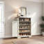 2 range-chaussures ouverts - panneau de particules blanc + armoire pratique en chêne et fiable