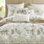 Ensemble d'édredon surdimensionné en satin de coton 6 pièces Cal King