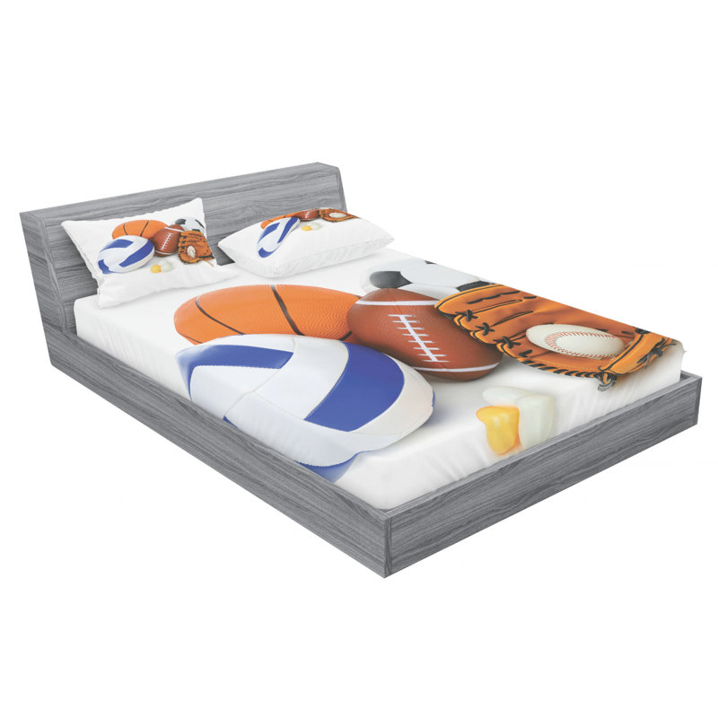 Microfiber Sheet Set, Full Sheet Set with Fitted Sheet
