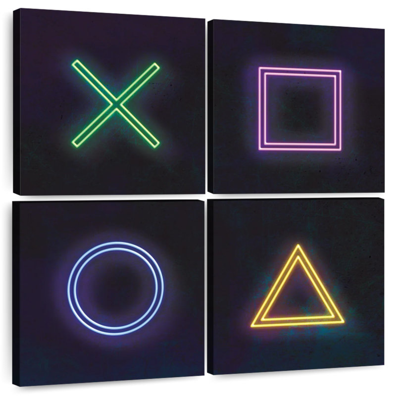 Keiraleigh Neon PlayStation Icons