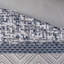 Ensemble d'édredon 7 pièces jacquard bleu marine-117539260