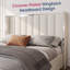 Modern Upholstered Storage Bed With Hydraulic Lift-Up Storage-132043110-132043112