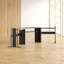 Pauletta L-Shaped Metal Base Computer Desk-37190108