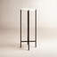 Nigella Marble and Cross Legs Side Table-346669257