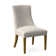 Tuxedo Slipper Dining Chair