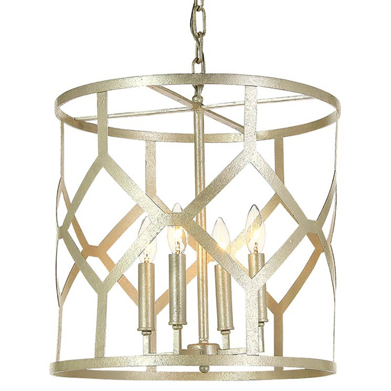 Lustre tambour 4 lumières Sierra