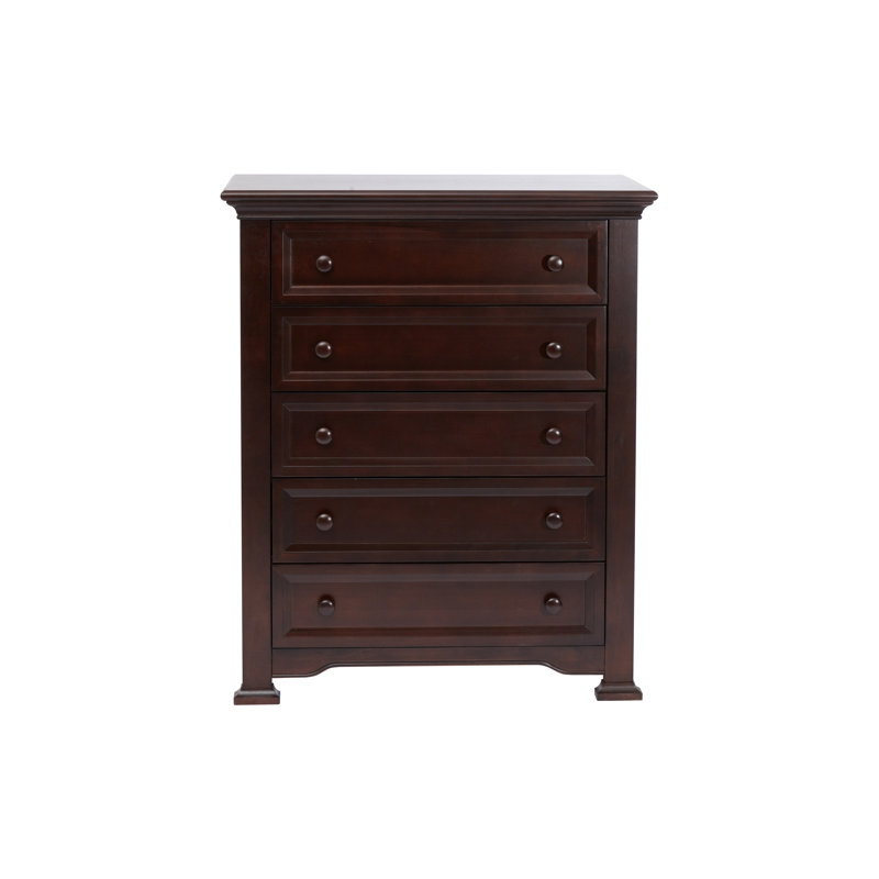 Conrad 5 Drawer Chest, Espresso