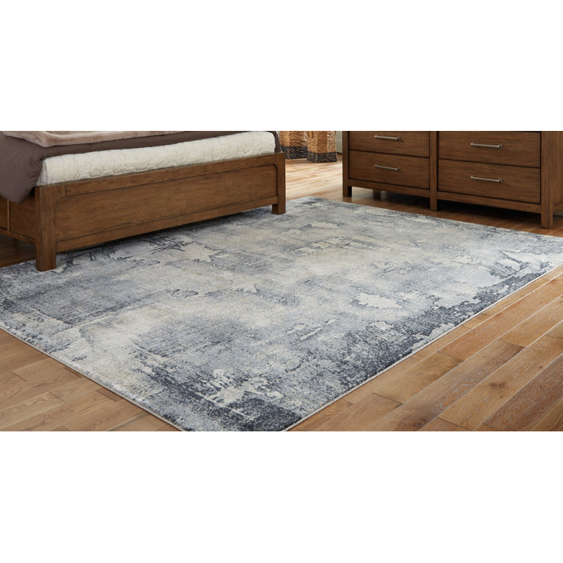 Palmire Abstract Indoor Rug, Rectangle 5'3" x 7'3"