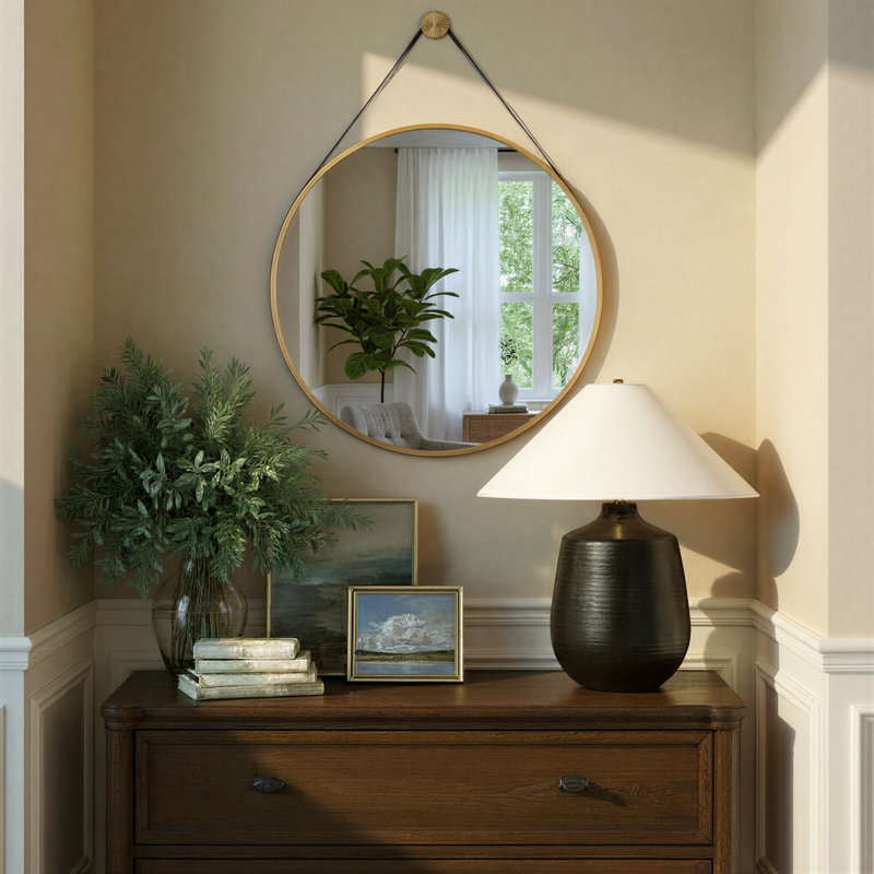Miroir Libby Langdon, Doré, 31,5 po x 23,5 po