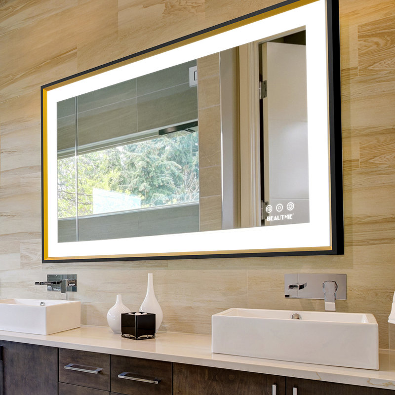 Mirror with Shelves