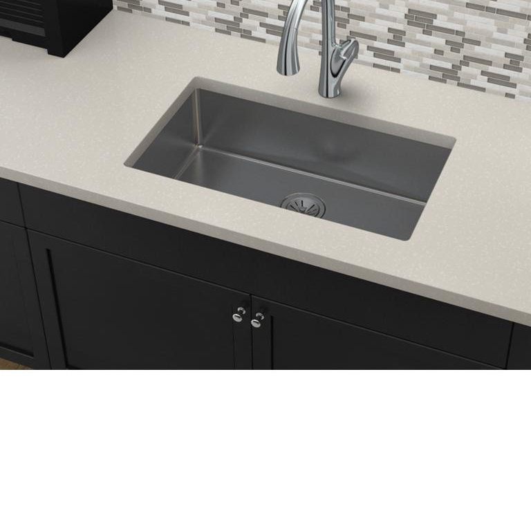 Crosstown 16 Gauge 31" L x 19" W Undermount Kitchen Sink