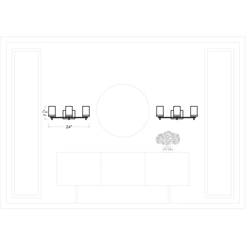 Dimmable Vanity Light, Brushed Nickel, Yes, 3