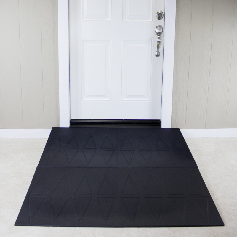 Rampe de seuil H 4,75 po SafeResidentiel, H 5 po x l 48 po x L 59,5 po