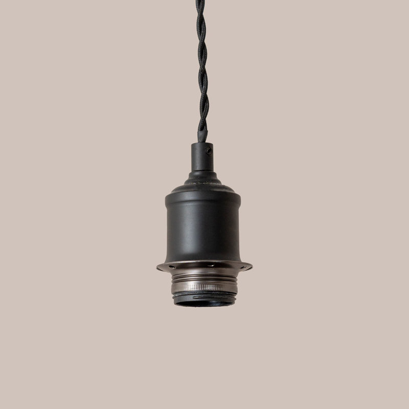 1 - Light Pendant, Matte Black