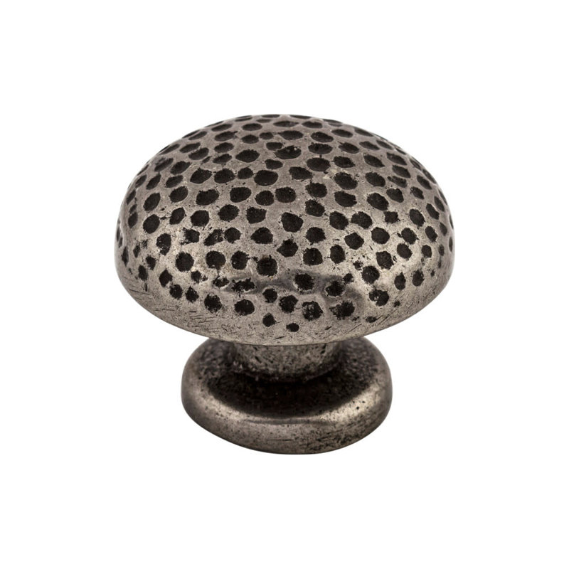 Warwick Round Knob, 1 1/4" Knob Diameter, Cast Iron