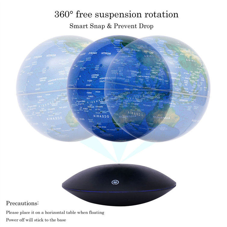 Trinx 6 in. Magnetic Levitation Globe