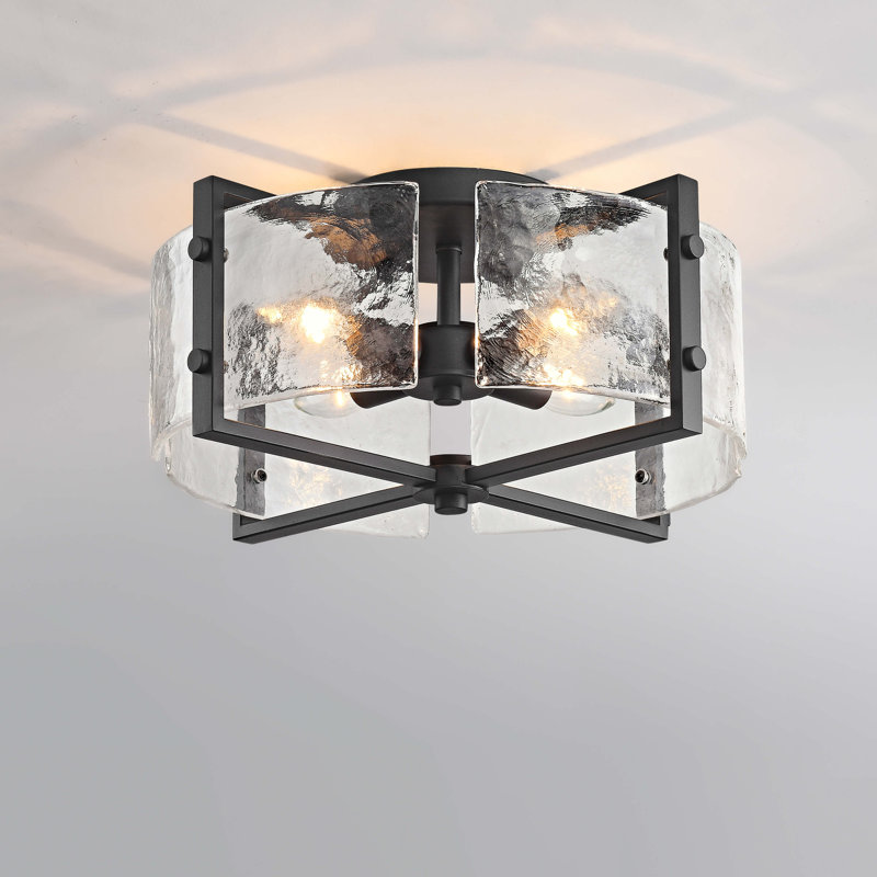 Plafonnier encastré 4 lumières Nihaan 
