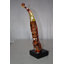 Statue de violon artistique Lawecki montée sur une base en résine Dimensions: 6 po x 5 po x H 14 po
