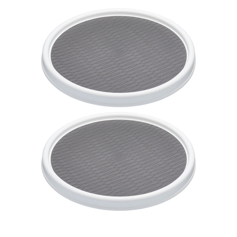 Copco Non-Skid Turntable/Worktop Organiser/Lazy Susan, 3.4cm H x 30.5cm W x 30.5cm D