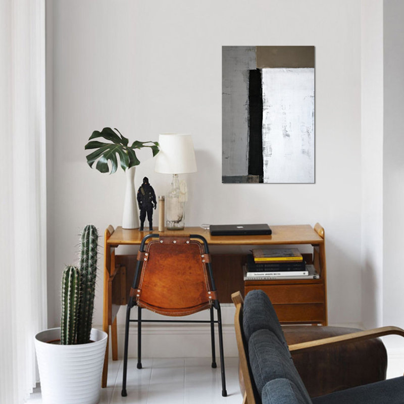 « it it is », reproduction sur toile, H 12 po x l 8 po x P 0,75 po, Toile tendue, Pas de tapis