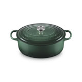 Le Creuset Enameled Cast Iron Signature Oval Oven 6.75Qt - Artichaut Crucible Ss Knob