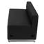 Causeuse LeatherSoft Hercules Alon avec base en acier inoxydable - mobilier de réception-21874747