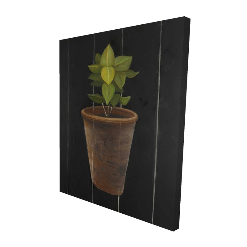 Plant of Bay Leaves - Toile de cuisine brune pour la décoration intérieure