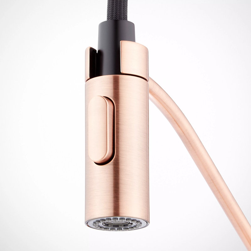 Eiler Single Handle Deck Mounted Pre-Rinse Pull Down Kitchen Faucet