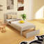 Structure de lit plateforme simple avec tiroir de rangement-761030979