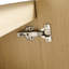 Meuble-lavabo sur pied 36 po avec lavabo en résine et 2 portes d'armoire à fermeture en douceur ((KD-PACKING)-125514823