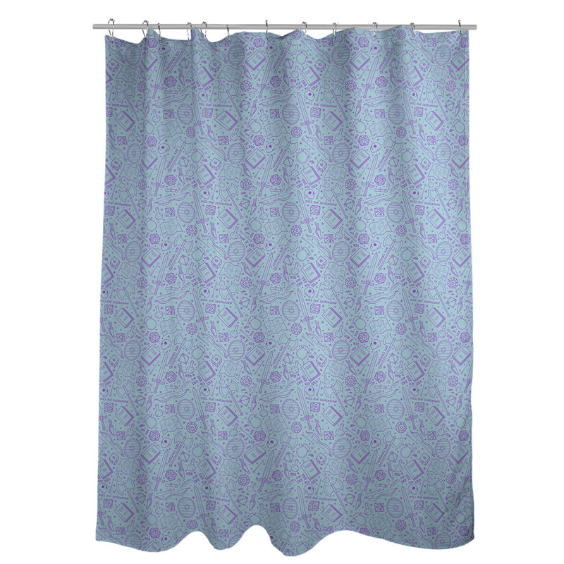 Katelyn Elizabeth Shower Curtain, Blue/Purple