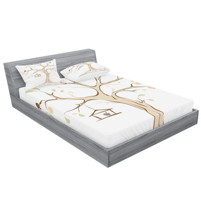 Tree Of Life Microfiber Sheet Set