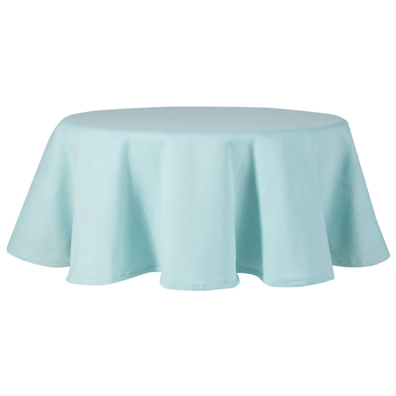 Fiesta Margarita Tablecloth Single Pack 70" Round, Scarlet Red, Turquoise