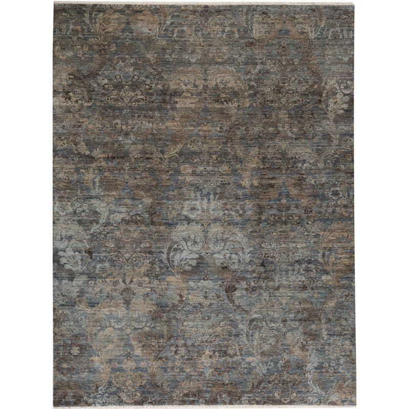 Pristine Damask Area Rug