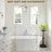 Arched  Metal Oversized Full-Length Mirror-1999766902-1996041865