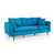 100% coton bleu foncé est en rupture de stock