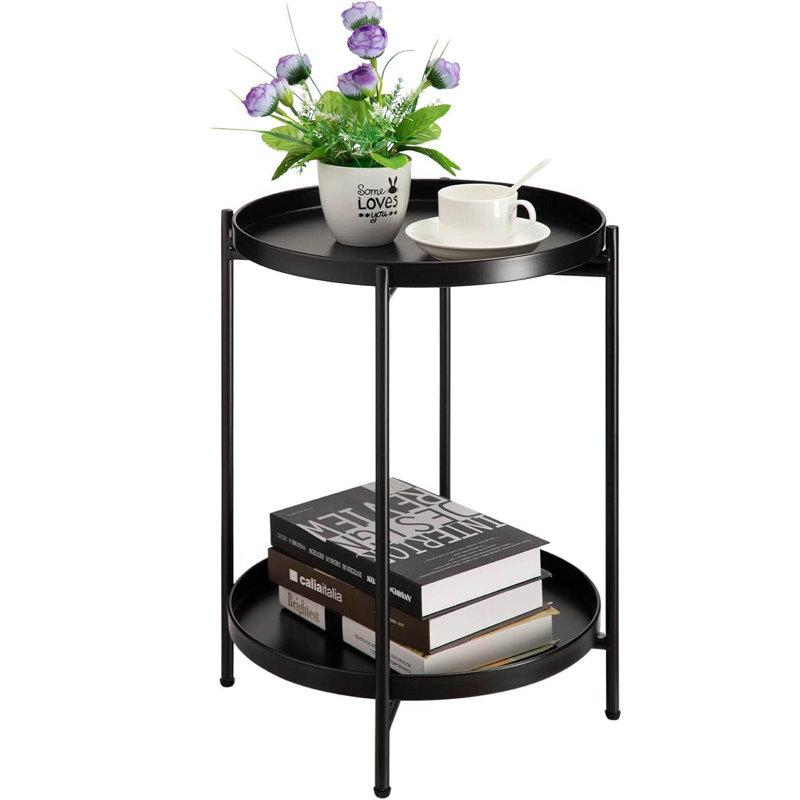 End Table, Black, Black