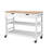 Jones Street 48 " W Kitchen Island with Solid Wood Top