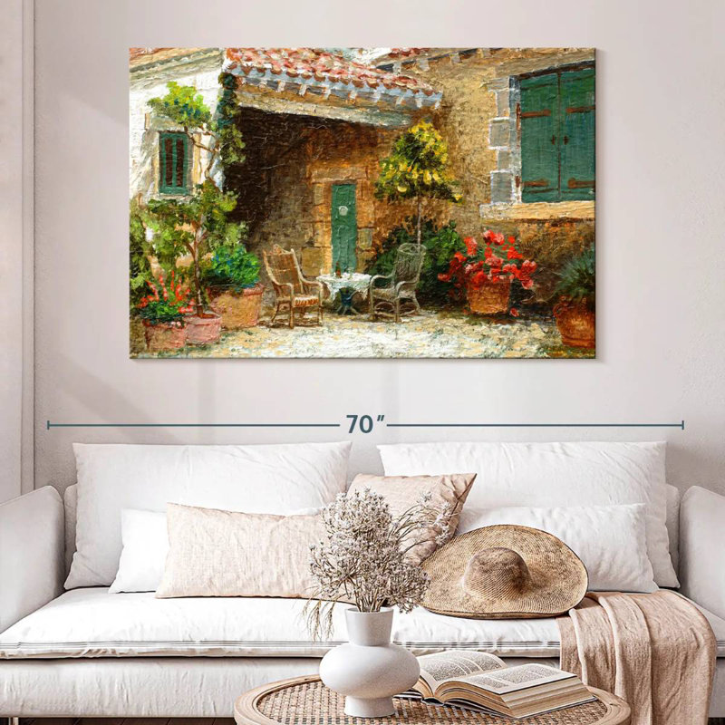 Lilie Provence Barn, 34" H x 51" W