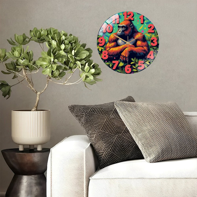 Horloge murale Gorilla