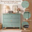 3 Drawer 80cm W Dresser-2101632026