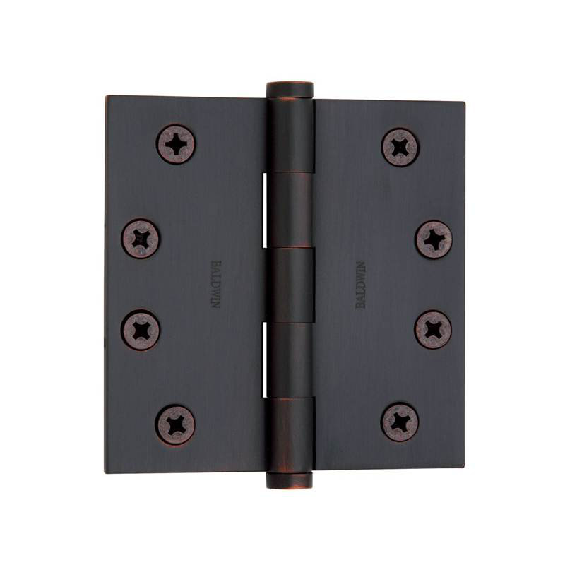 4" H x 4" W Butt Bearing Single Door Hinge, Venetian Bronze