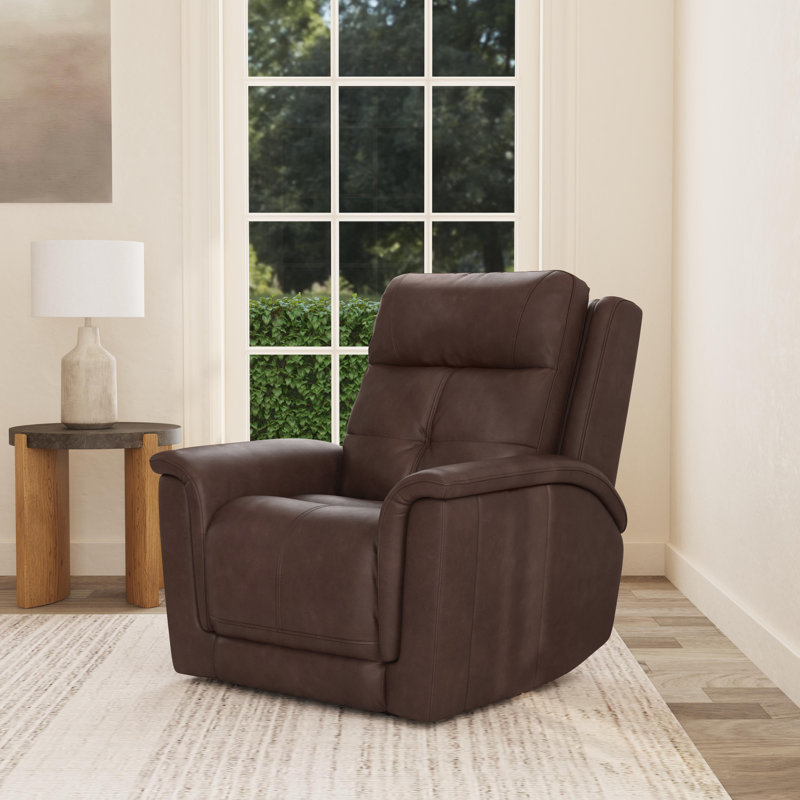 Ranger Power Recliner With Power Headrest, Lumbar, Heat, Massage, Dark Brown