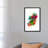 Michael Tompsett "Ireland Map Paint Splashes" Painting Print on Canvas-914983764-844444176-914983763