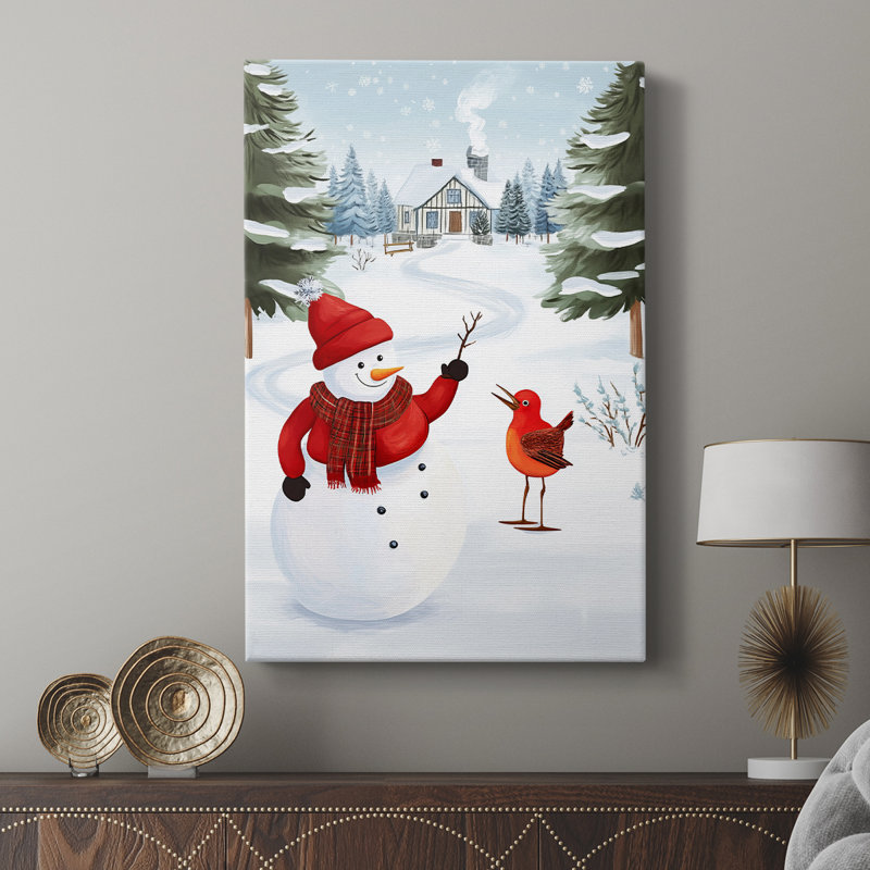Art des Fêtes de Noël - Cccxxxi, H 27 po x l 18 po