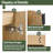 36'' Floating Single Bathroom Vanity with Ceramic Sink-2022498517