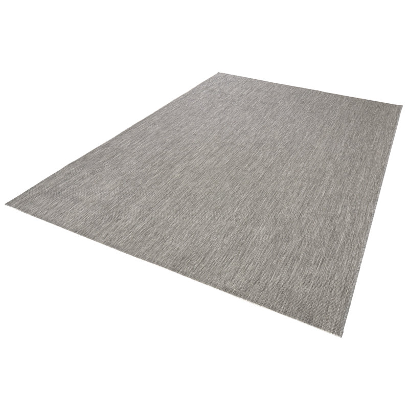 Meadow Flatweave Grey/Brown/Blue Rug, Rectangle 120 x 170cm