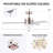 Ayvar 52'' Ceiling Fan with LED Lights-380055117