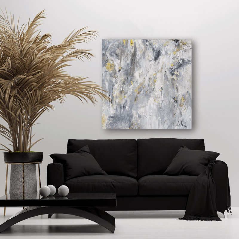 «White Platinum» par John Beard - reproduction d'artiste sur toile, H 20 po x l 20 po x P 1 po, Toile tendue
